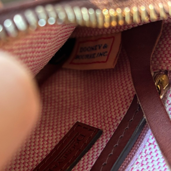 Vintage Itsy Bitsy Dooney & Bourke Brown Pebble Purse - Picture 6 of 6